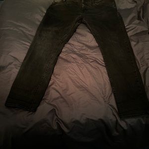 American eagle black skinny jeans 40 x 32